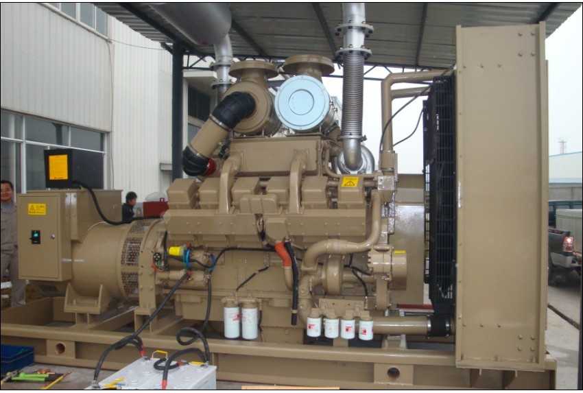 通河应急800kw康明斯高压系列柴油发电机组